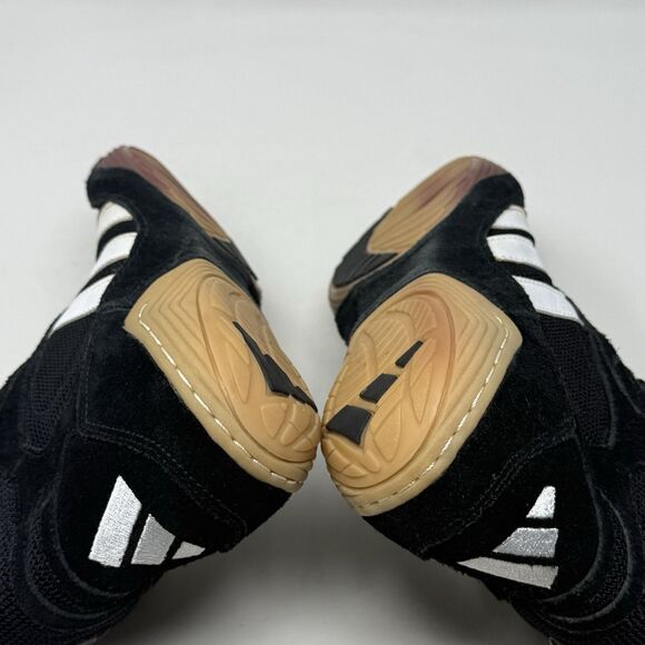 Adidas Tyrint Wrestling Boxing Shoes Mens 10 Black Suede Mesh Sneakers Vintage main image 16